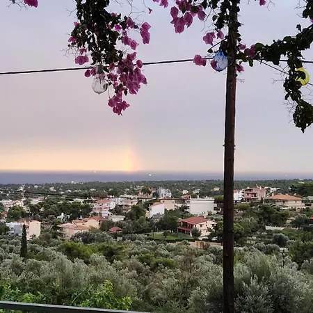 Glass Home Nature Meets Luxury Nea Makri Exterior photo